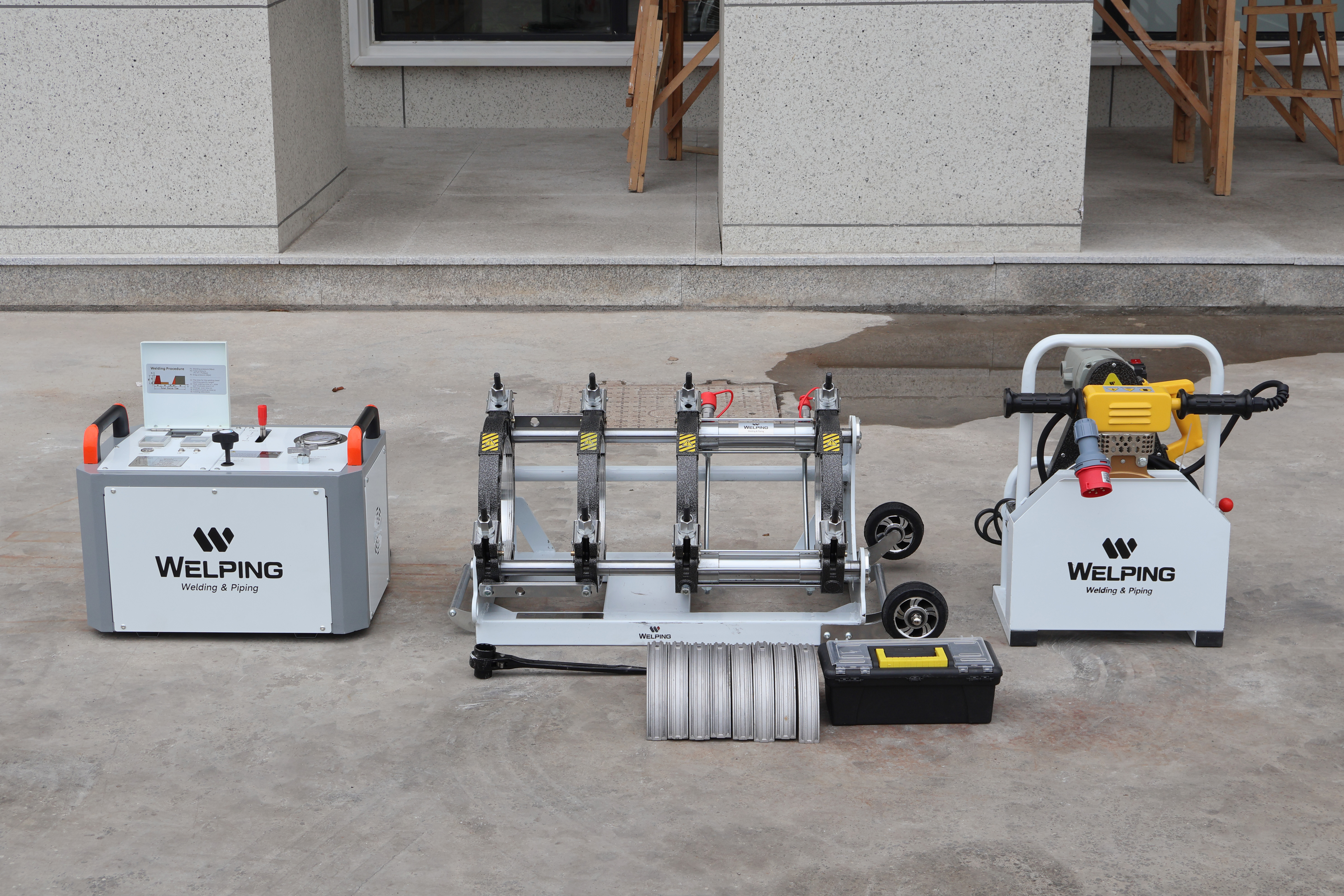 Sê-ri cao cấp hdpe hdpe fusion fusion máy hàn WP250A Pro