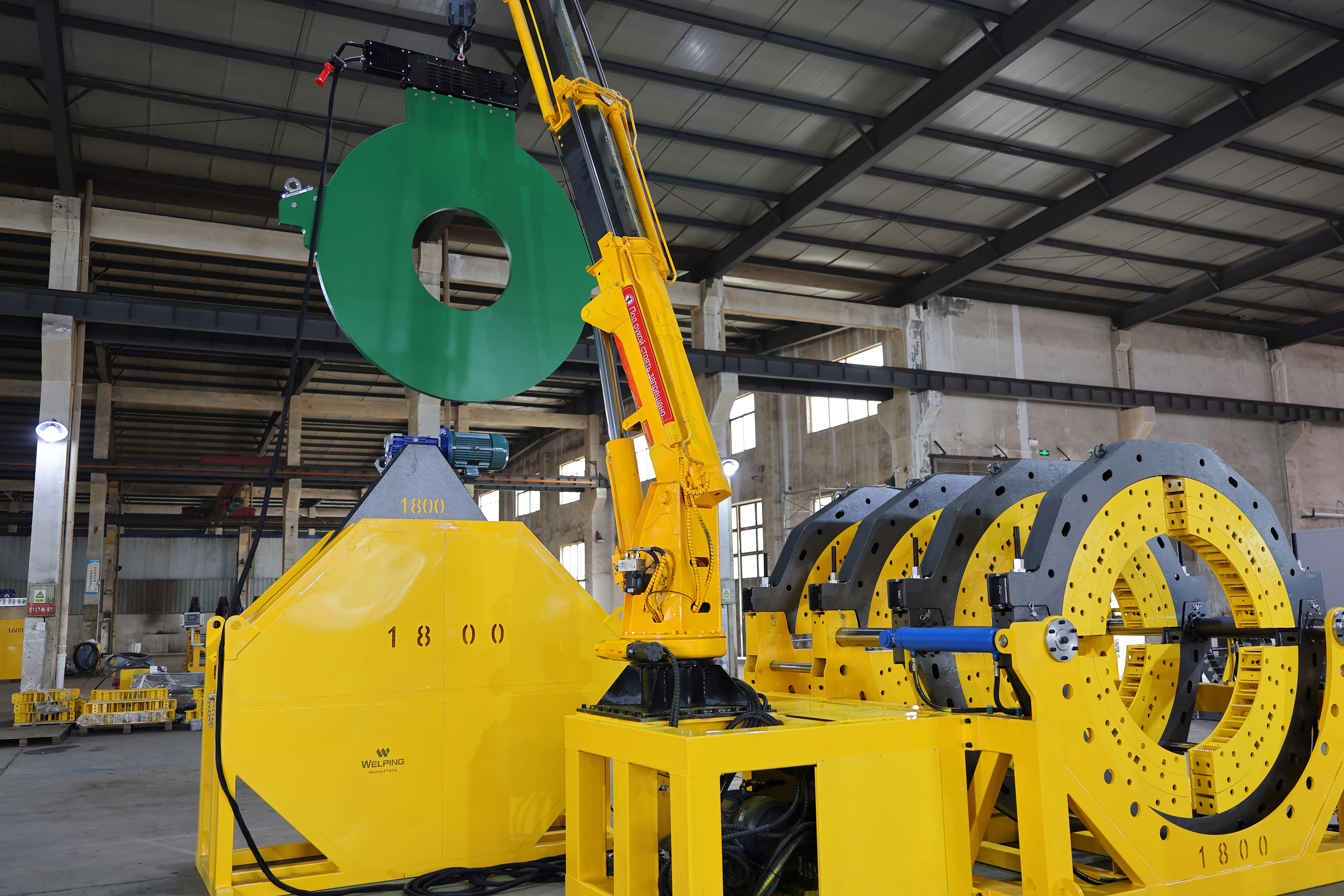 Nhà máy hàn máy hàn mông 1800mm hdpe