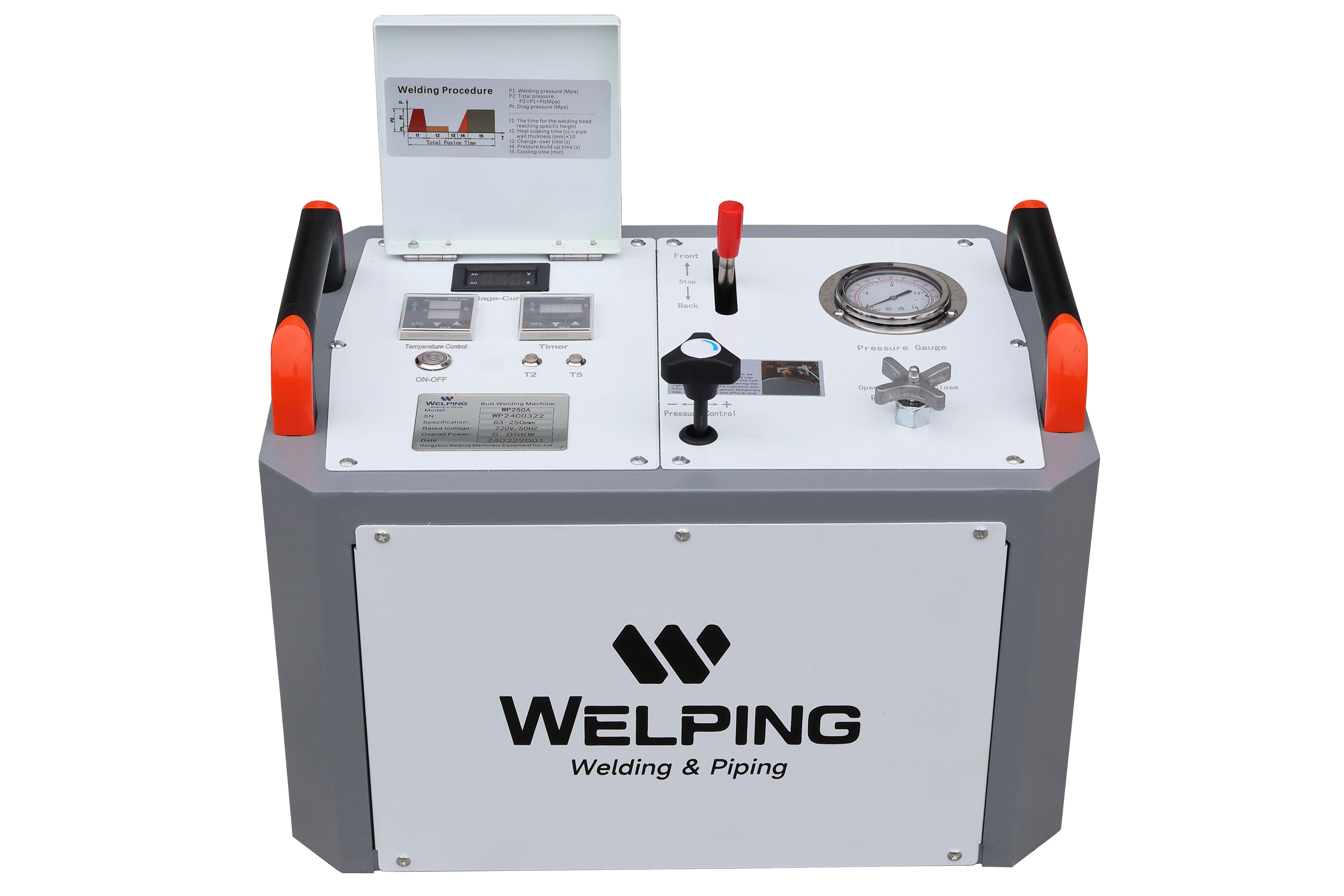 Sê-ri cao cấp hdpe hdpe fusion fusion máy hàn WP250A Pro